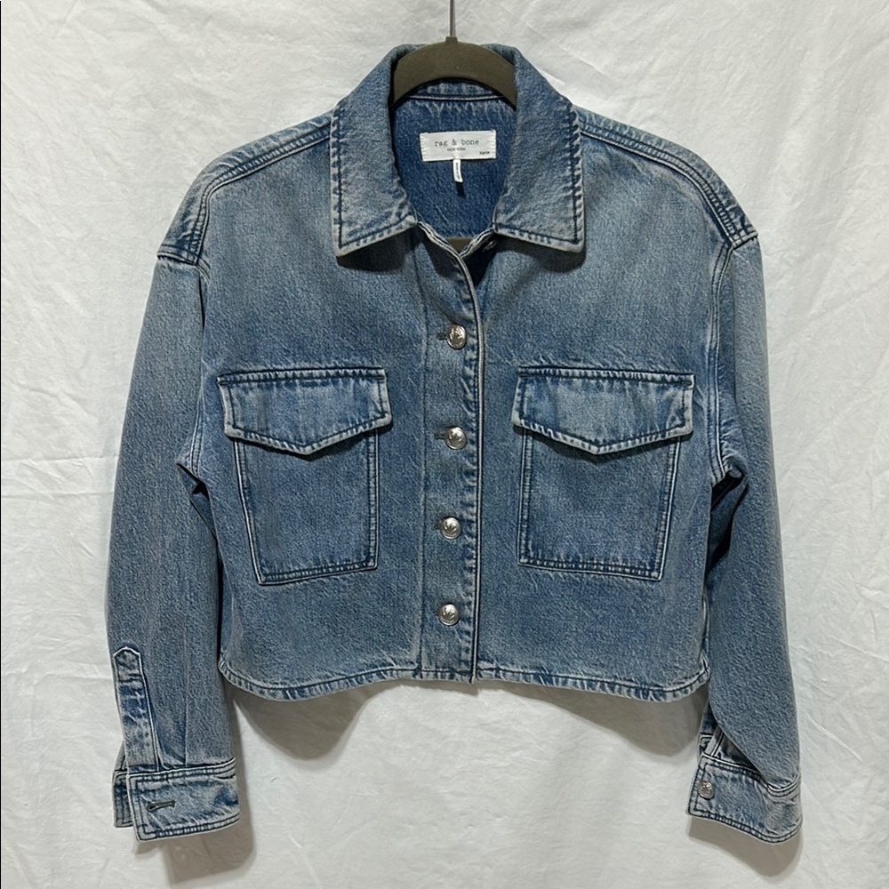 rag & bone Blue Jean Jacket